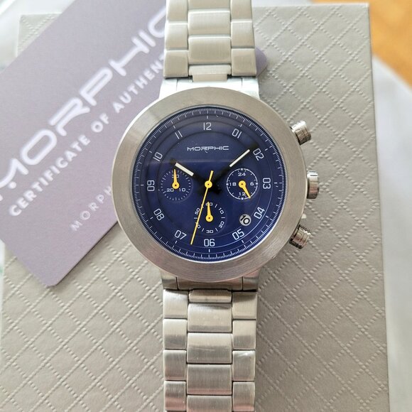 Morphic M78 Series Men's Chronograph Stainless Steel Watch - Picture 3 of 8